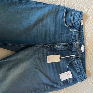 Good American SIZE 15 Good Icon Straight leg Indico